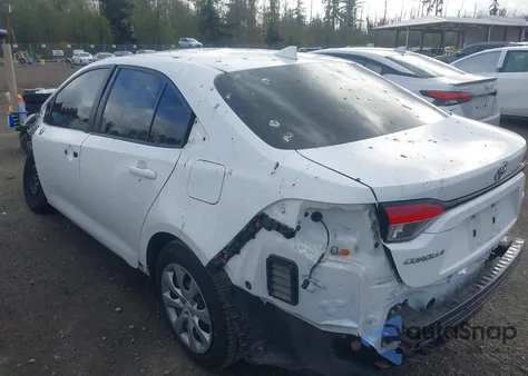 2021 Toyota Corolla Le из США, поврежденный, VIN 5YFEPMAE5MP259887